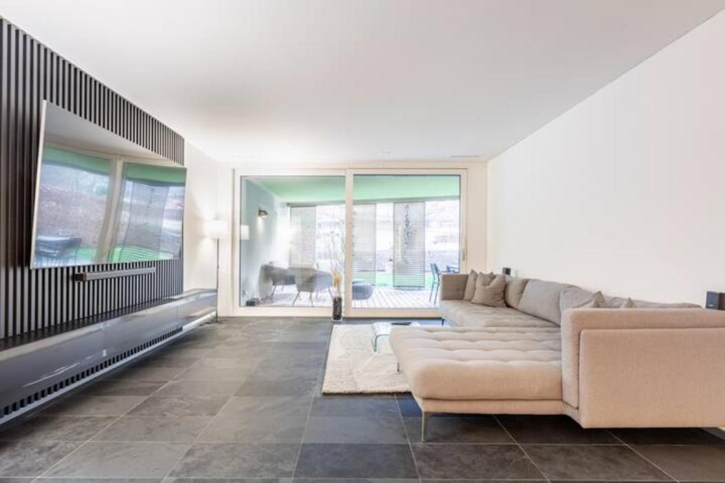 Luxus Wohnung Mit Garten Curych Exteriér fotografie