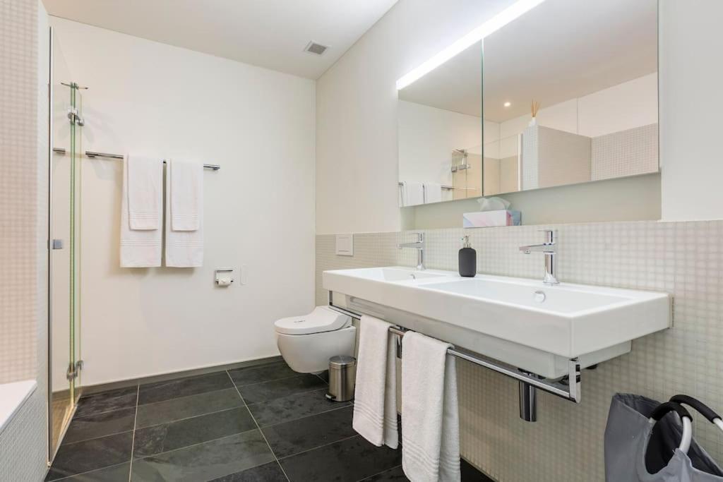 Luxus Wohnung Mit Garten Curych Exteriér fotografie
