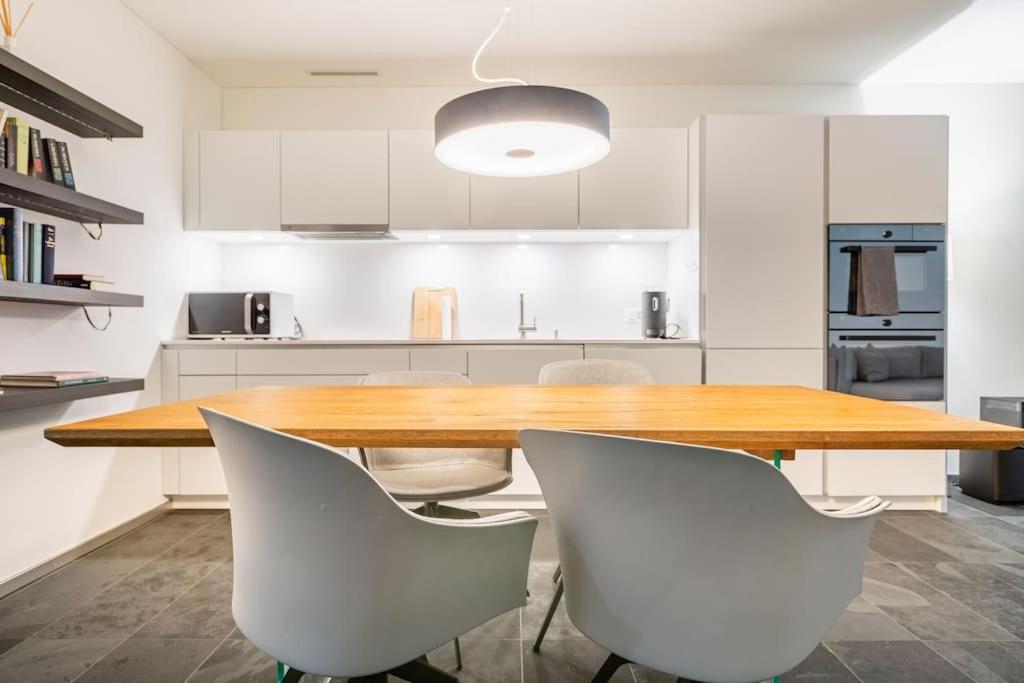 Luxus Wohnung Mit Garten Curych Exteriér fotografie